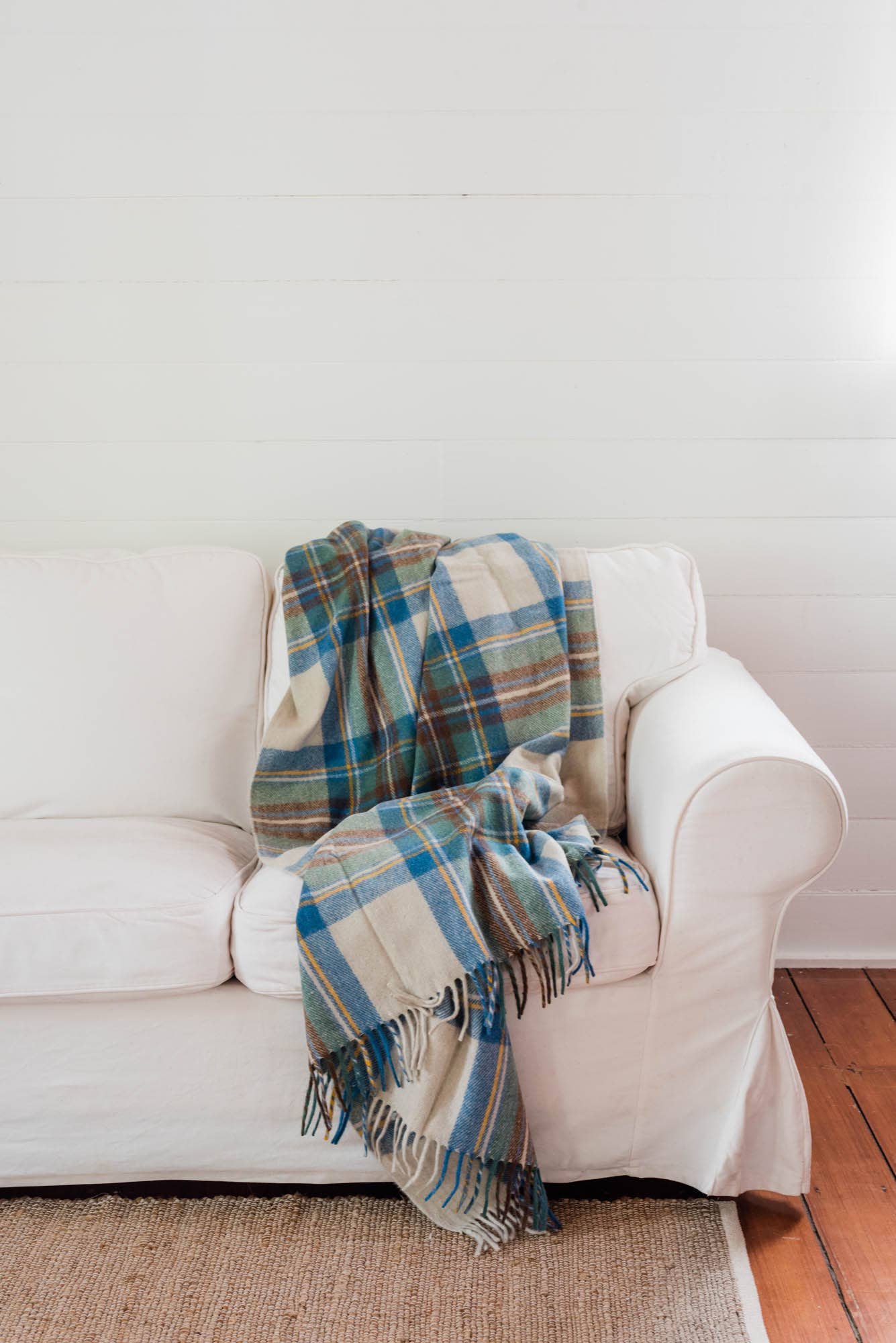 The Grampians Goods Co. - Vendita all'ingrosso Plaid - Coperta Heritage Tartan in lana riciclata13