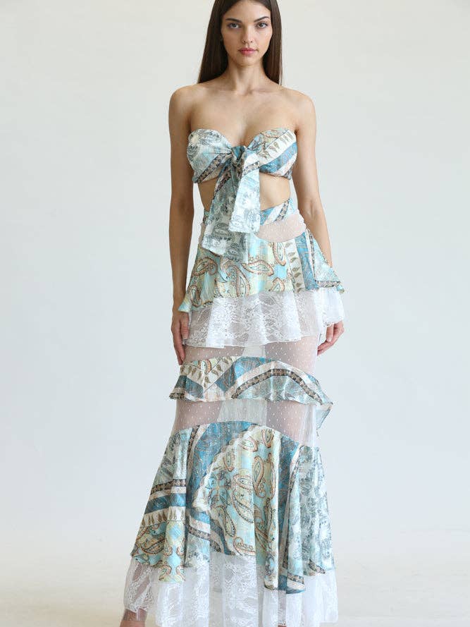 Brisa - Ensemble de motifs à imprimé cachemire pour la vente par Rose Paulino