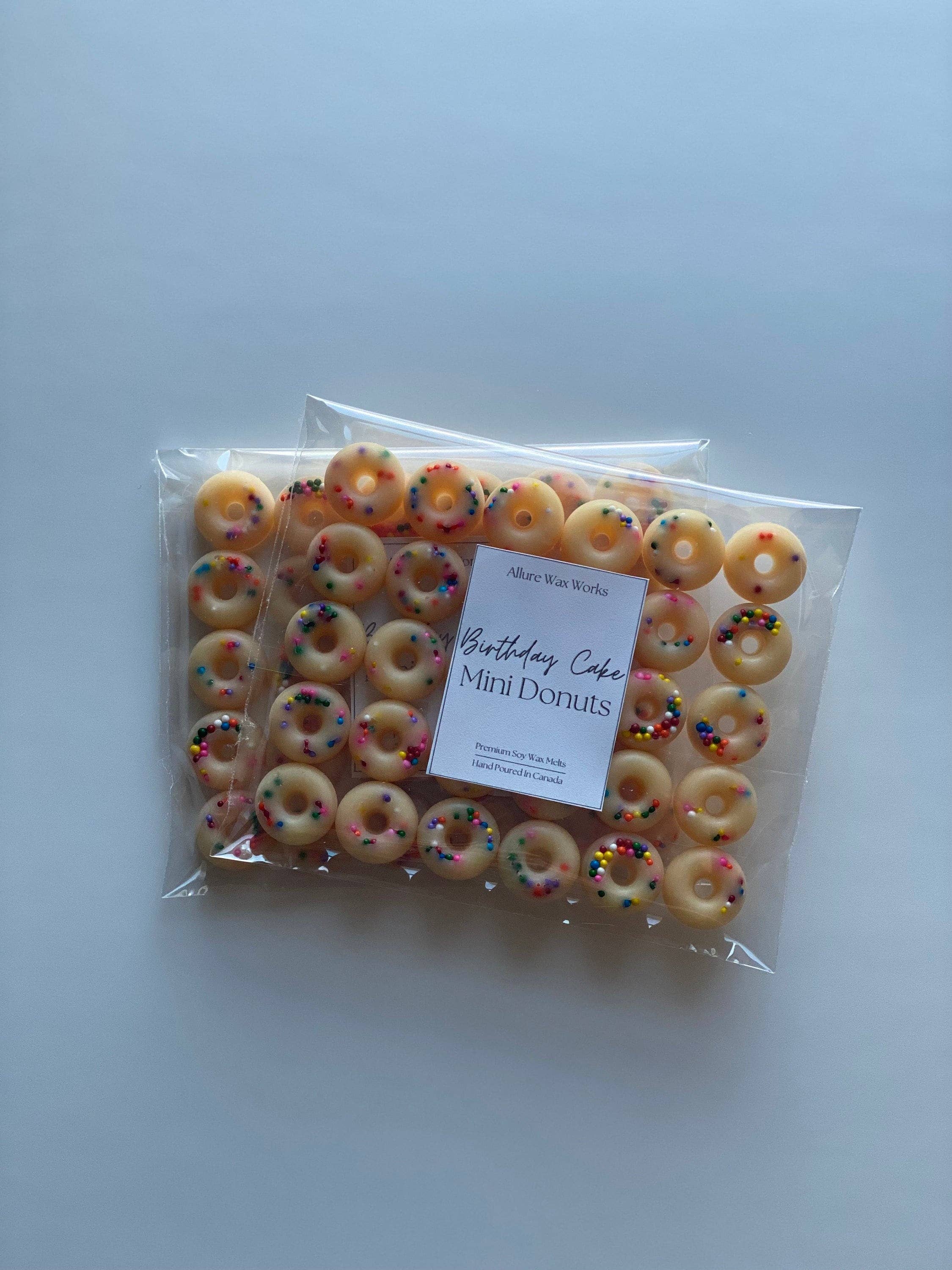 Allure Wax Works - Wholesale Wax Melt - Birthday Cake Mini Donuts Wax Melts1