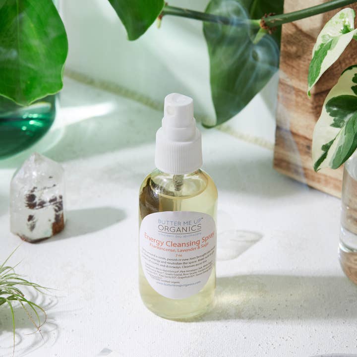 Butter Me Up Organics - Wholesale Smudge Spray - Organic Energy Cleansing Spray / Smudge / Space Clearing