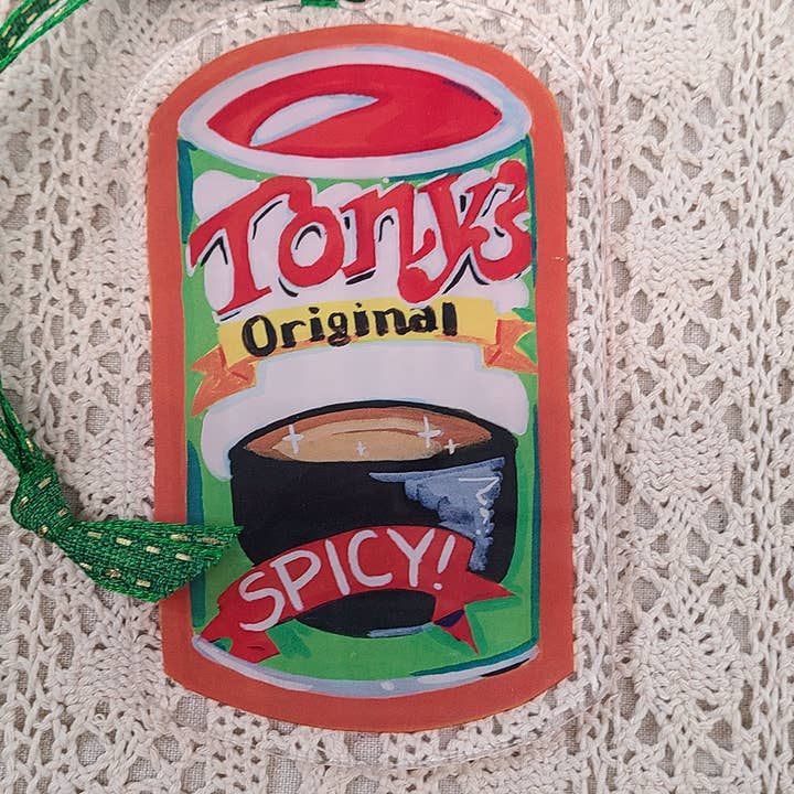 Gewürzmischung Bruchsicherer Acrylanhänger für den Großhandel von Nattosoup Studio