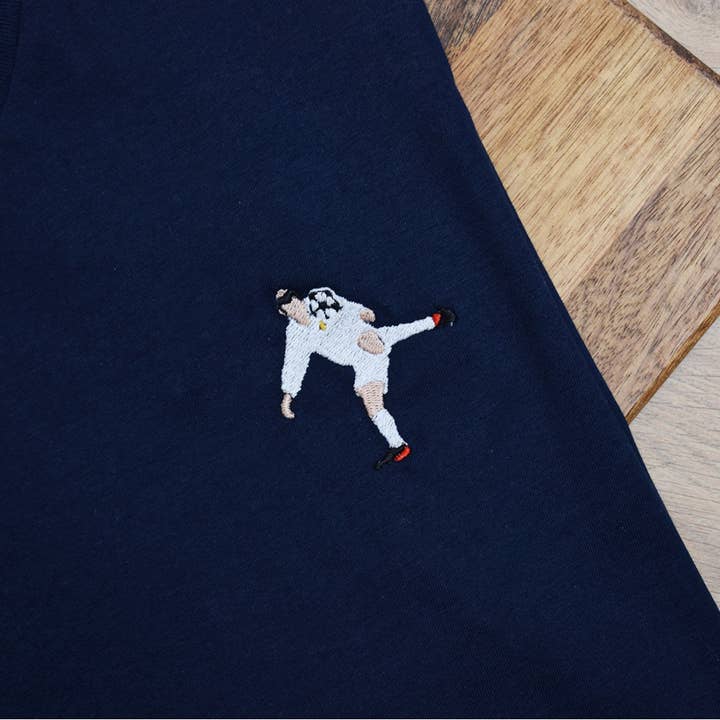 Embroidered T-shirt - Zizou for wholesale by Juste un t-shirt