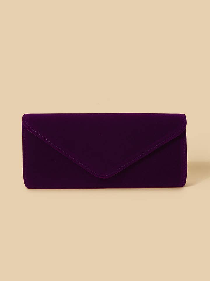 Clutch Adel Eggplant · Allure · for wholesale by Bruna