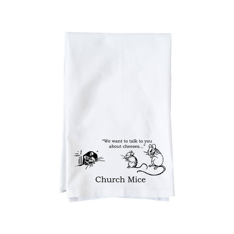 Knollwood Lane - Wholesale Theedoek - Church Mice keukenhanddoek0