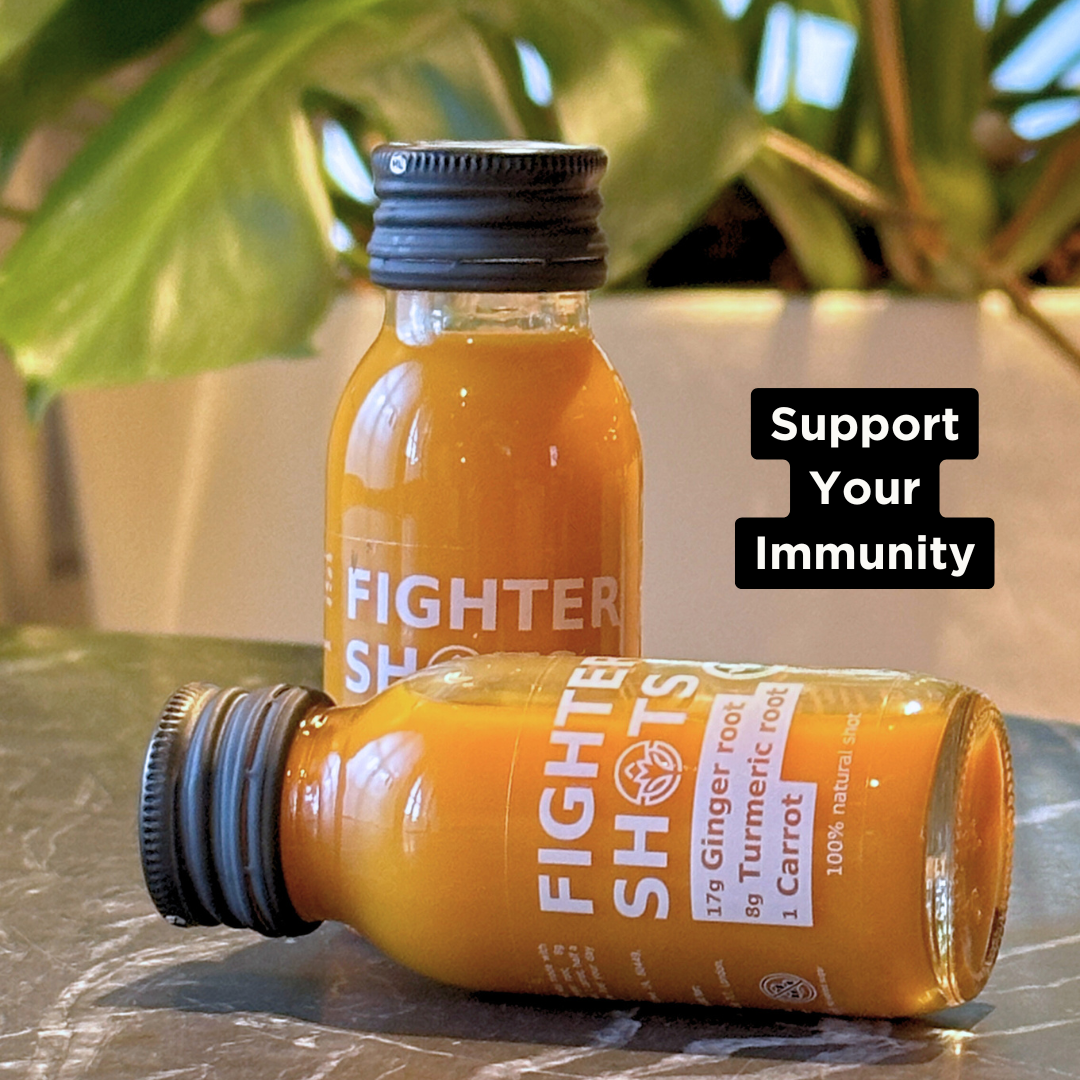 Fighter Shots - Wholesale Wellness Juice/Tonic - Carrot + Ginger + Turmeric Shot 12 x 60ml11