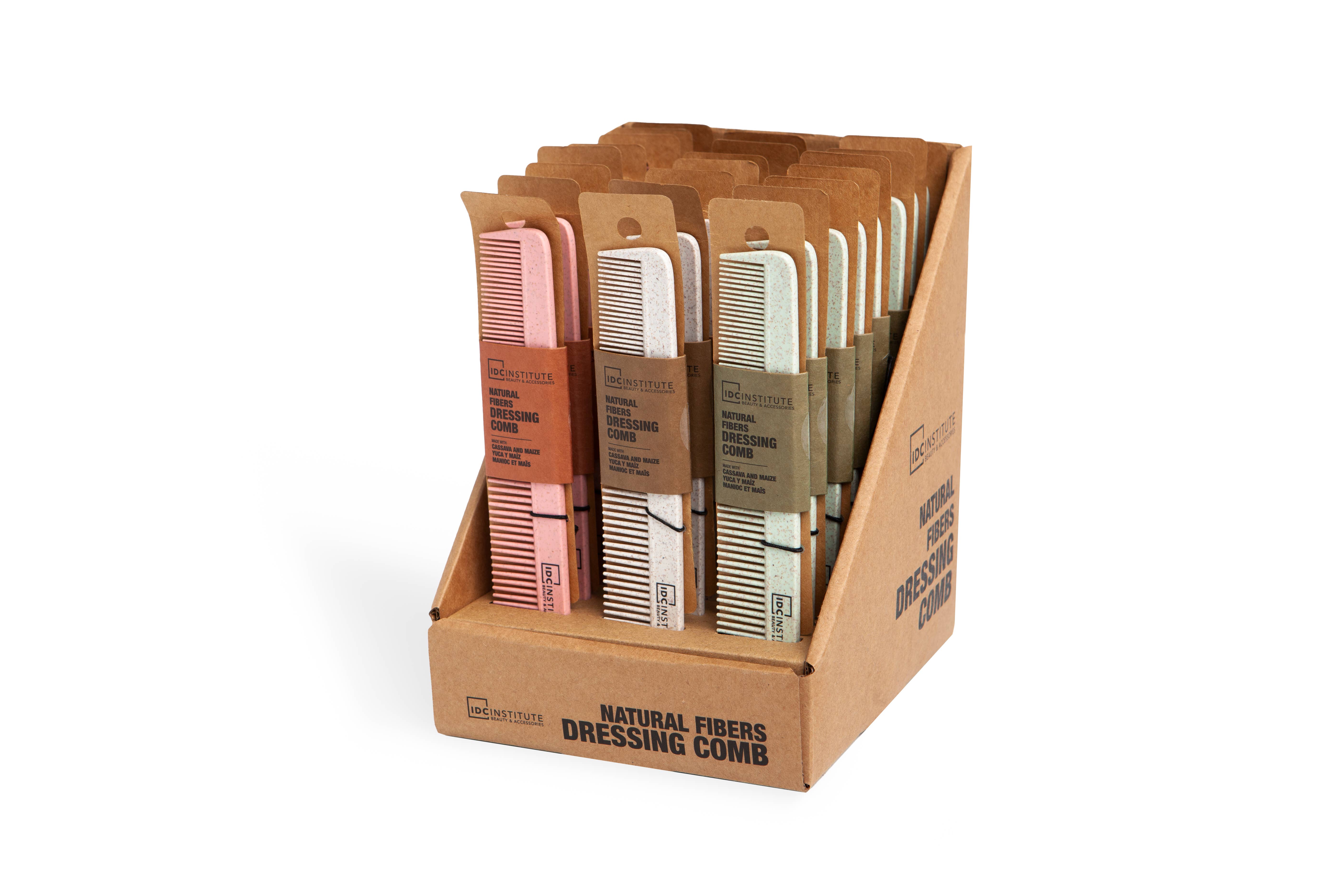 Aquarius Cosmetic SLU - Wholesale Hair Brush/Comb - Idc Institute Natural Fiber Dressing Comb1