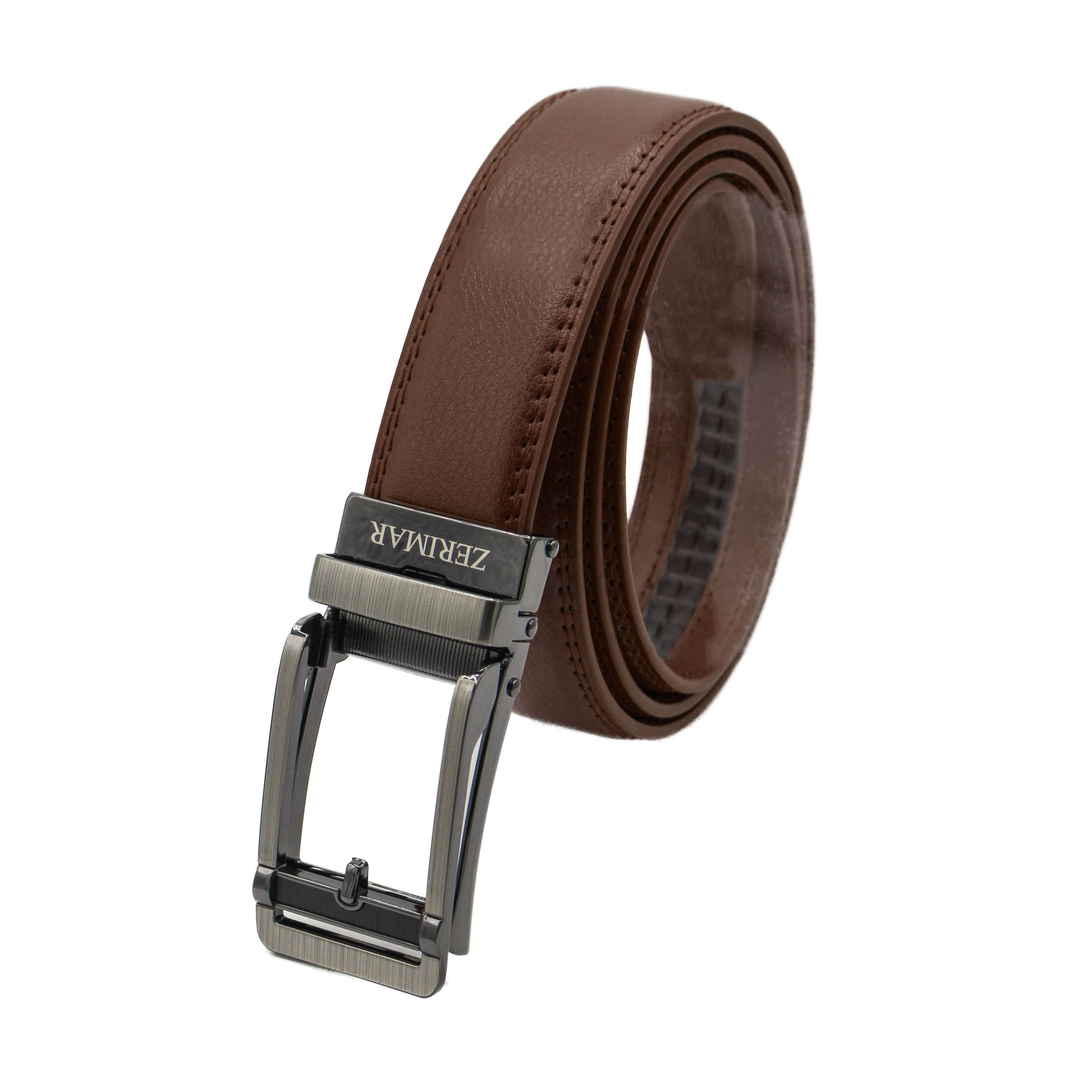 Zerimar 1942 - Wholesale Belt - Men's - Zerimar Premium Leather Belt – Elegant 30mm Automatic Buckle0