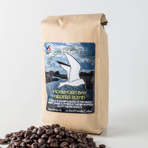 Mockhorn Bay Birder's Blend Ground Coffee for wholesale by ESCR Coffee