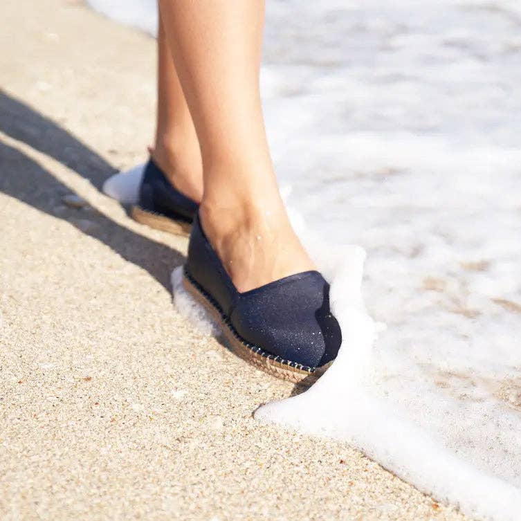 DARK NAVY - WOMENS BEACHCOMBER ESPADRILLE for wholesale on Faire1