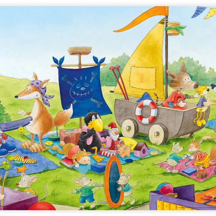 The Little Raven Sock - Playing Together for wholesale by BUCHPOSTER