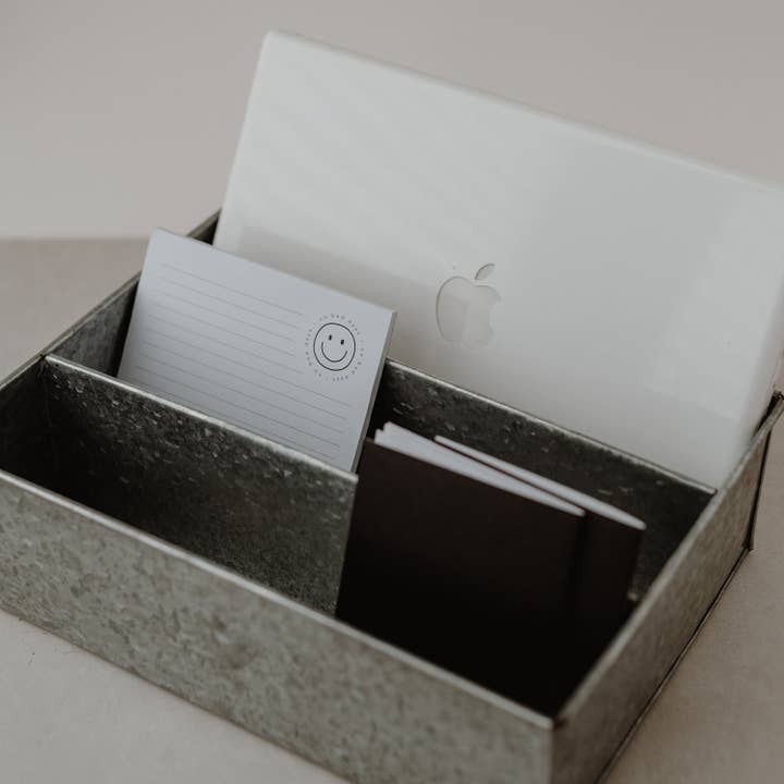 Eulenschnitt - Wholesale Decorative Box - Metal box 35x25cm (PU = 2 pcs)