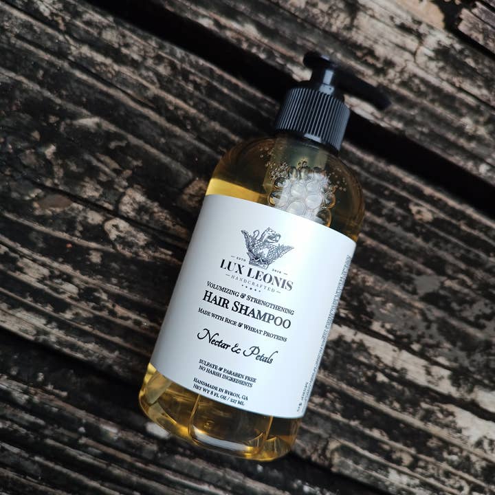 Nectar and Petals Shampoo hotel collection for wholesale by Lux Leonis