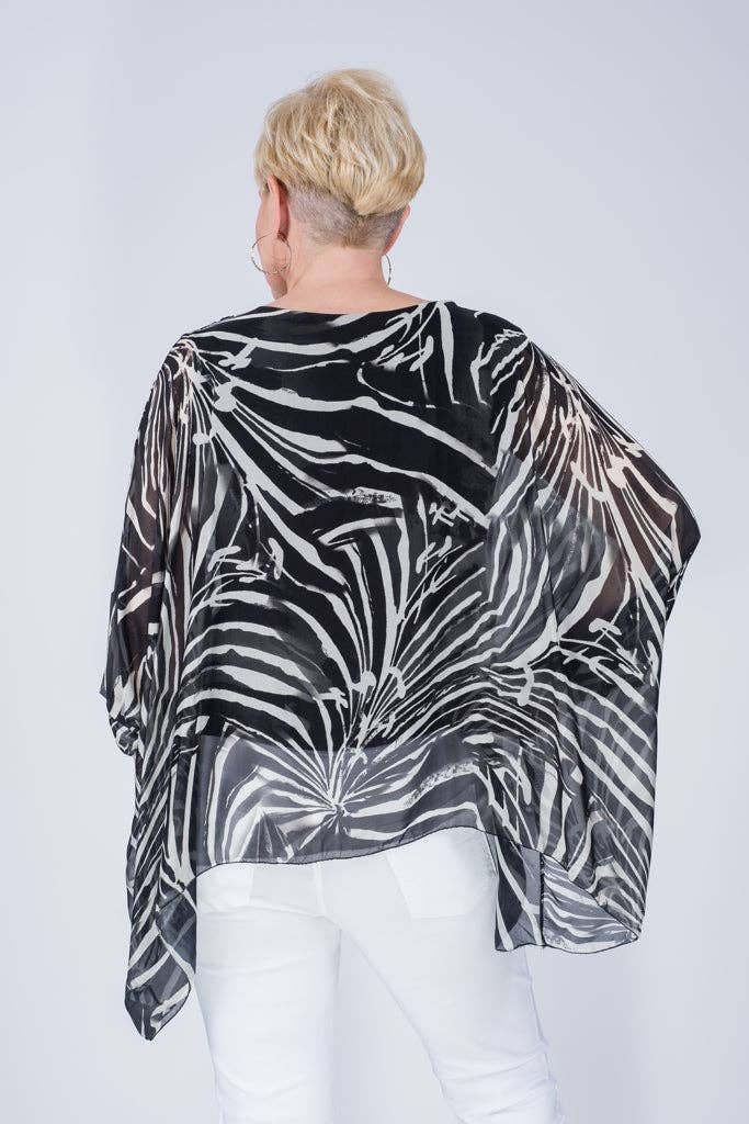 TINA Stephens Italy/Tees By Tina - Wholesale Kaftan - Women's - Sofia Botanika Silk Kaftan (BQ201BT)6