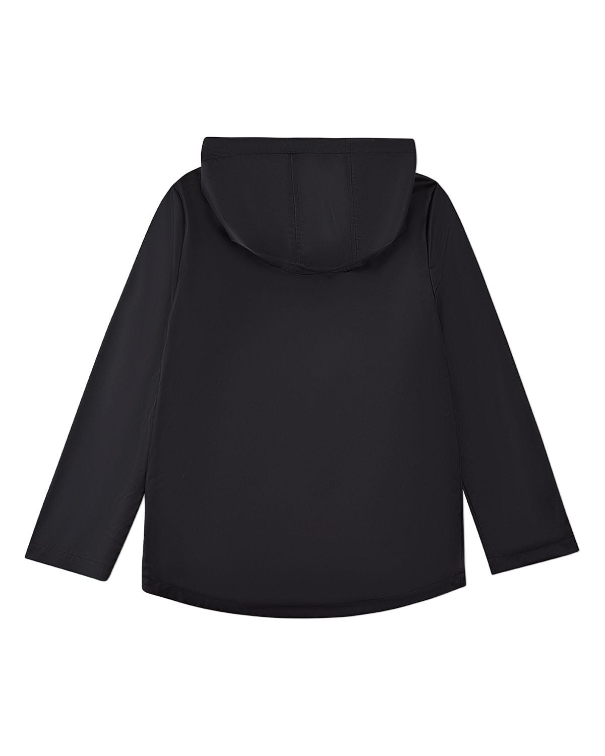 Black Classic Lined Raincoat with Pouch for wholesale on Faire1