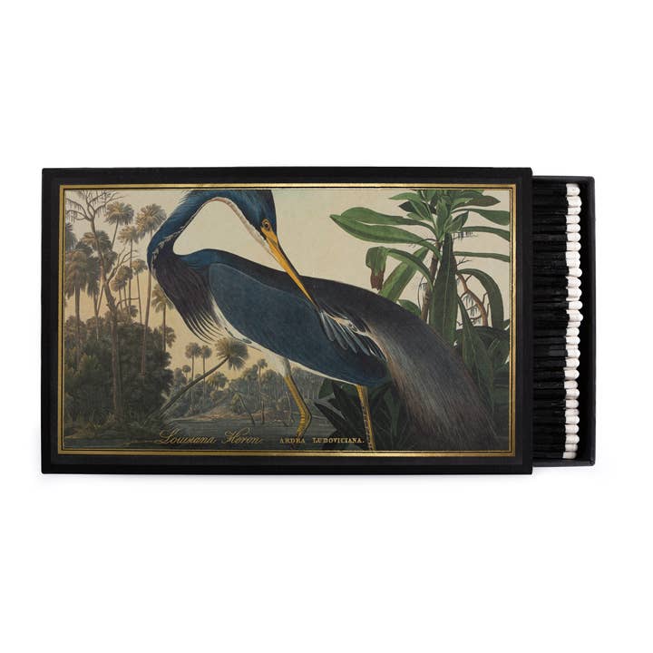 Louisiana Heron | Giant Matchboxes for wholesale by Archivist Gallery | UK