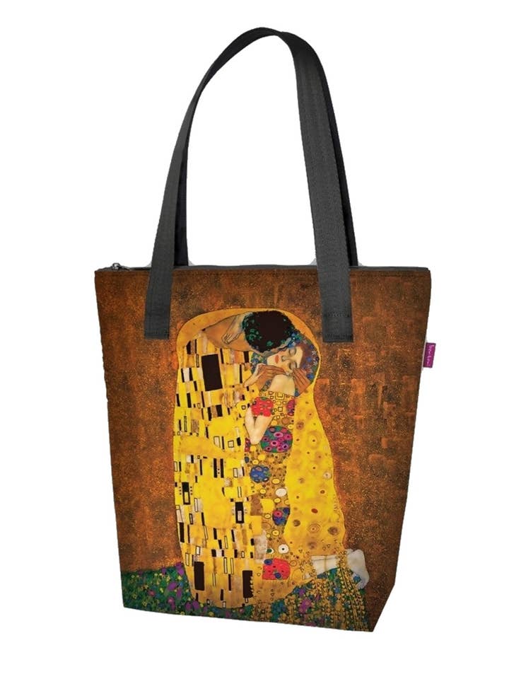 Klimt The Kiss Canvas Axelväska Vivà Bertoni Line för wholesale av IngrossoBertoni by INCI Srl