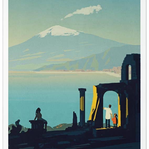 Taormina illustration for wholesale by Cirnauti