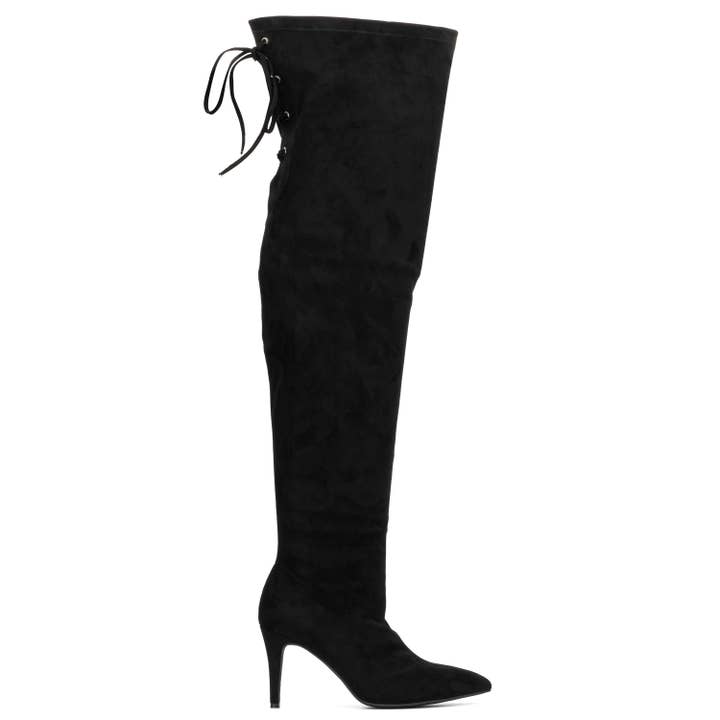 S3 Holding - Wholesale Boots - Women's - Larissa Tall Boot - Wide Width Thigh High Boots