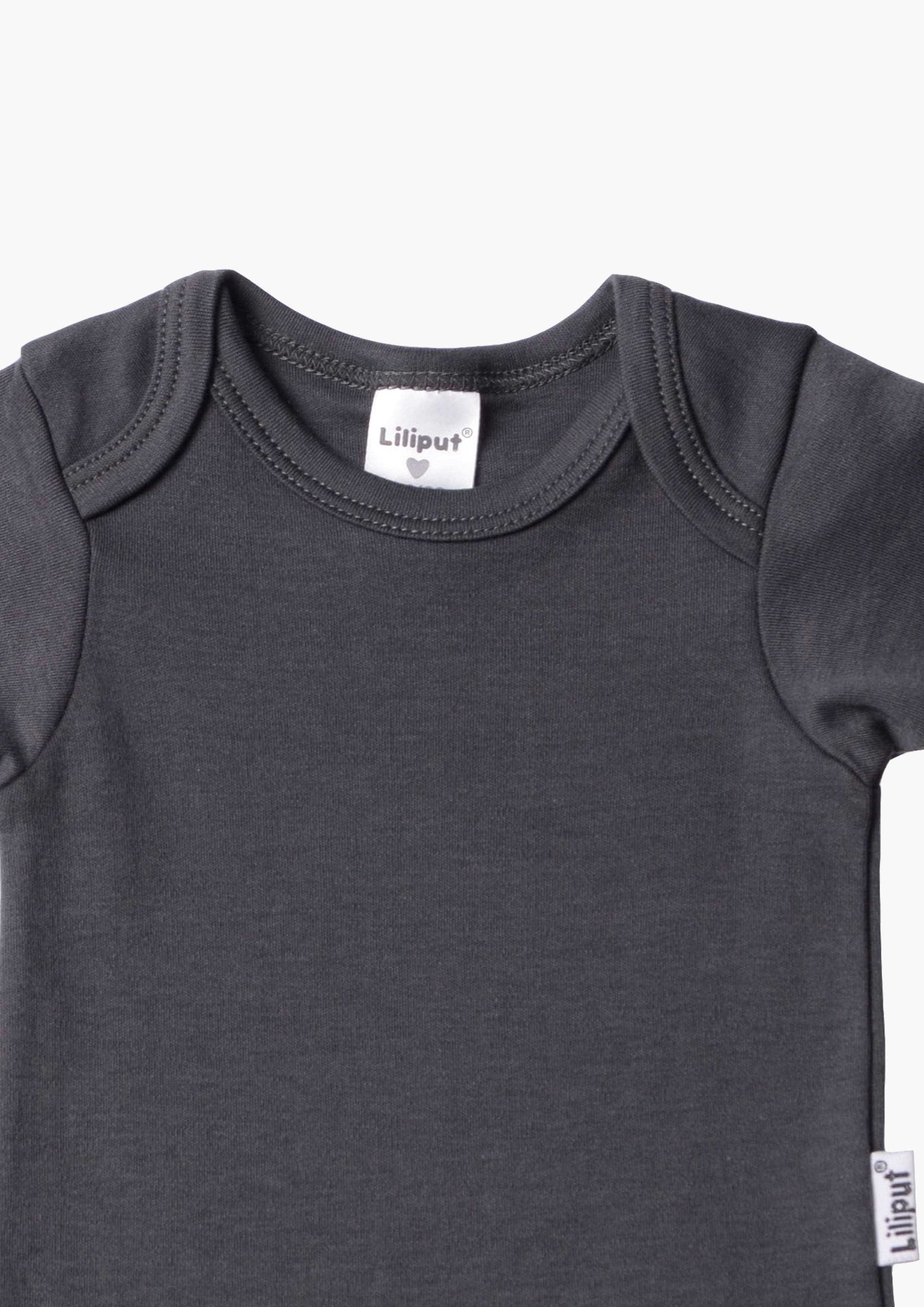 Liliput – Bodysuit - Bebé por atacado – Bodies de manga curta em algodão orgânico com patch teepee4