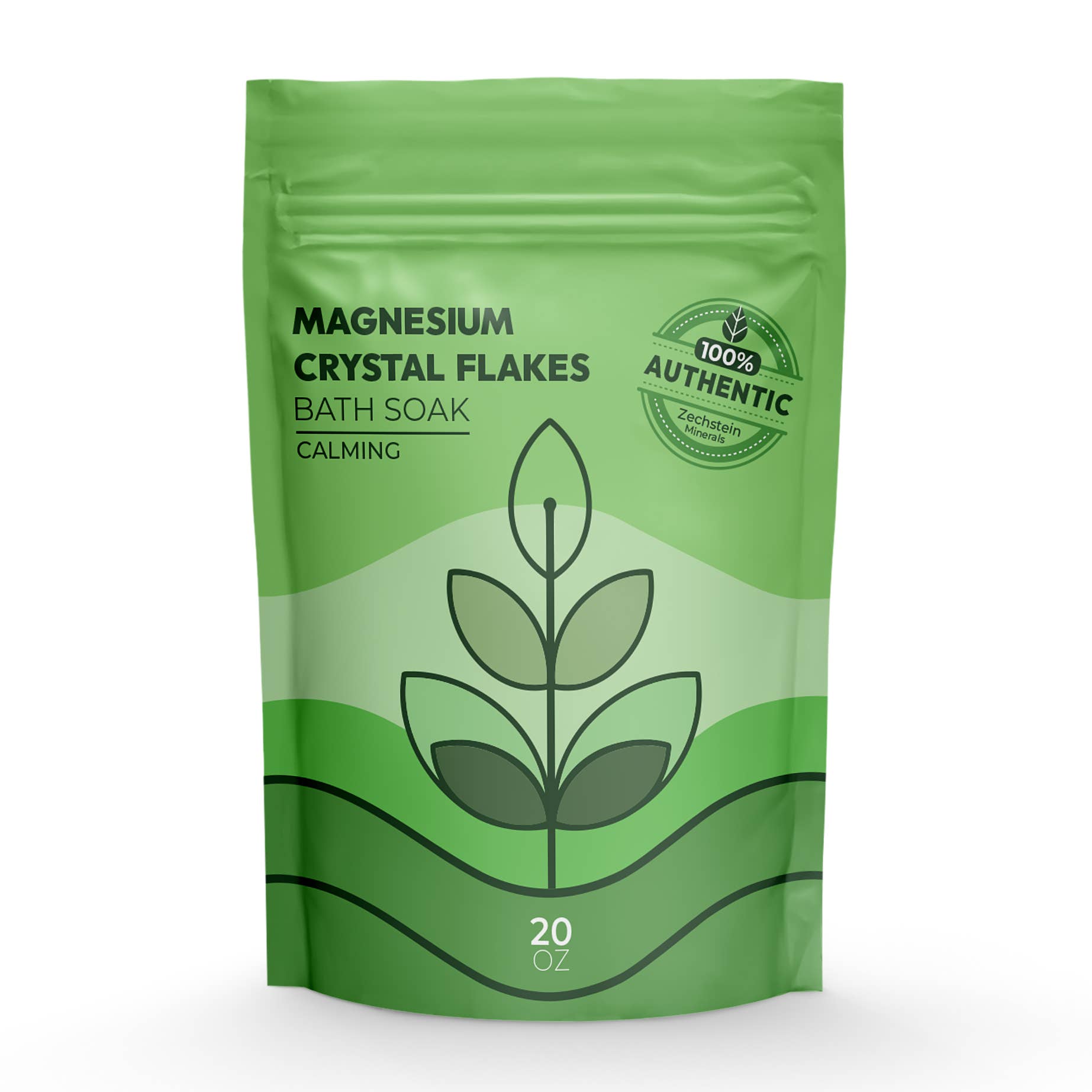 The Midwest Sea Salt Company - Wholesale Bath Salts - Magnesium Crystal Flakes Mineral Bath Soak - Calming - 20oz1