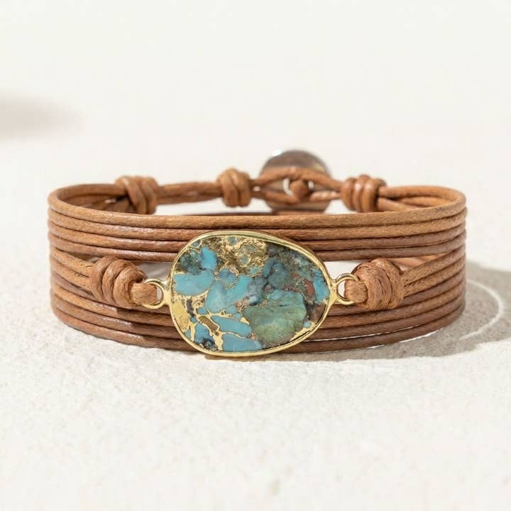 Golden Ocean Luck Western Armband för wholesale av Cape Diablo