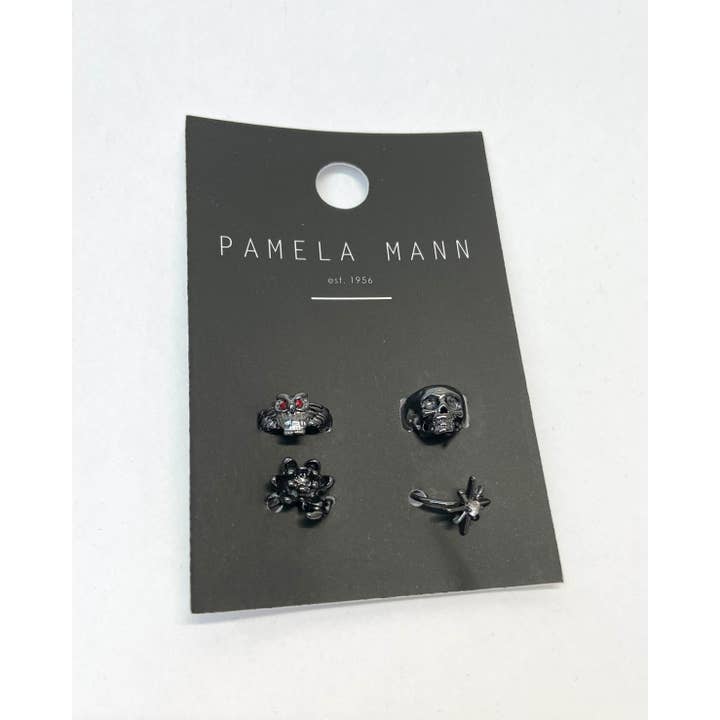 Pamela Mann – wholesale Dangle earrings – Gothic Ear Cuff Set - Clearance1