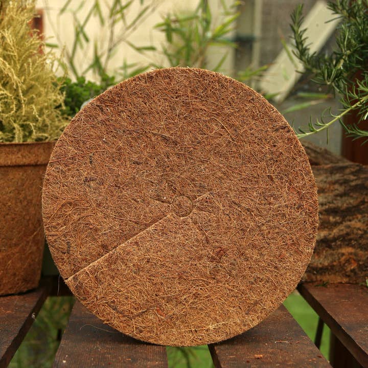 CoirProducts.co.uk of Salike Limited - Wholesale Garden Tool - Coirproducts (cpuk) 18cm Mulch Mats (weed Control Mats)2