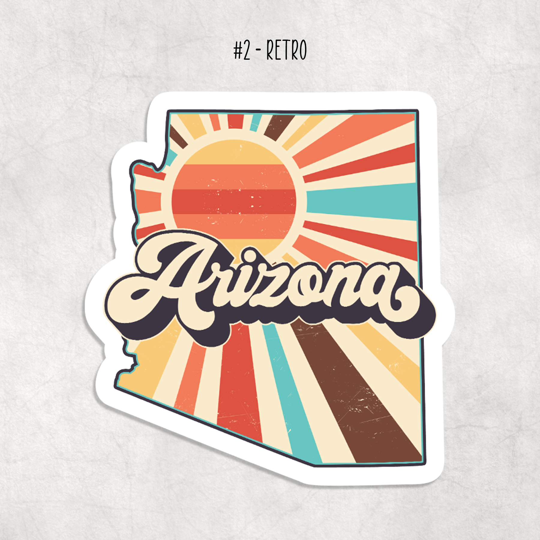 Expression Design Co - Wholesale Sticker - Stickers voor Arizona2