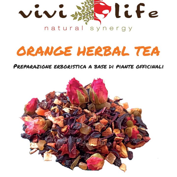 Vivilife Natural Synergy - Wholesale Health/Detox Tea - Orange Herbal Tea - EXOTIC HERBAL TEA