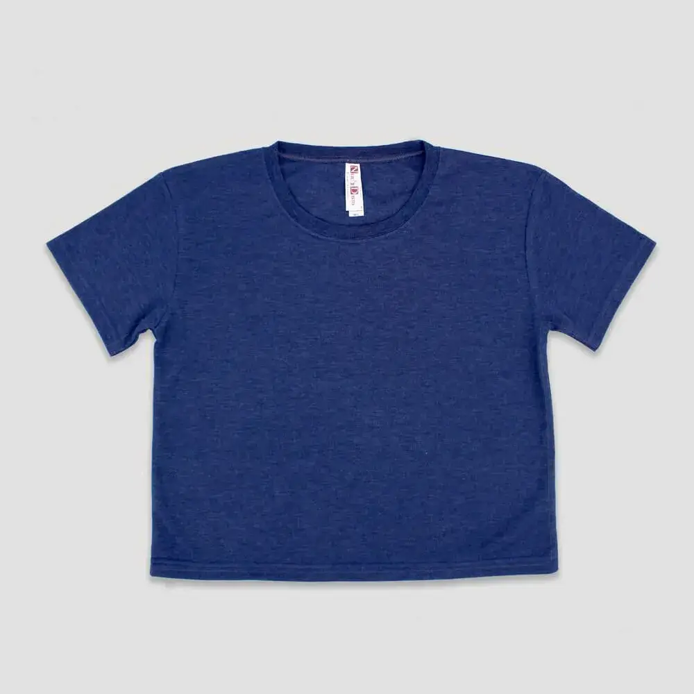 Neil & David - Wholesale Shirt - Women's - Neil & David Crop Top Trendy Short Sleeve T-shirt OPEN SIZE3