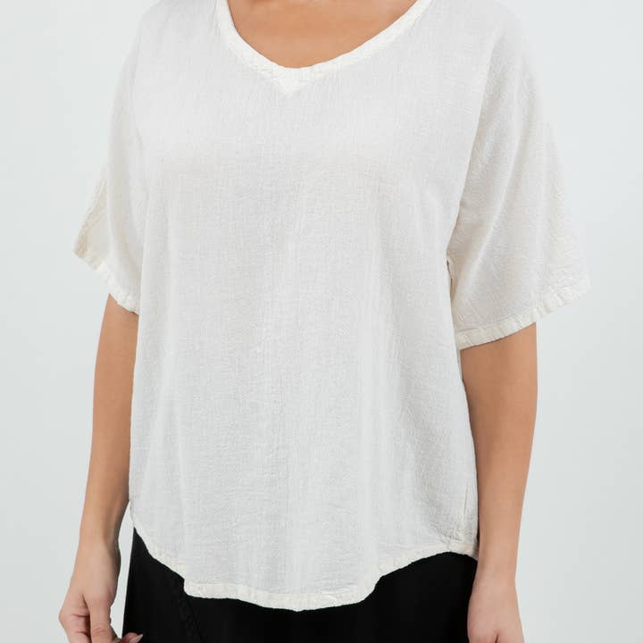 Cottonways – wholesale Blouse – Women’s – Mary Top 100% Cotton Gauze19