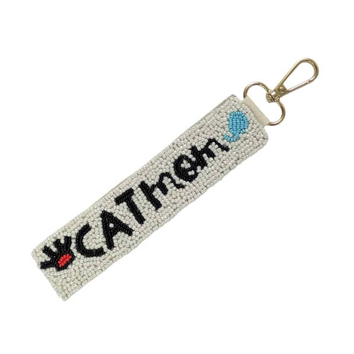 Porta-chaves com pulseira de contas para Mães de Gatos por atacado de Nima Accessories Inc
