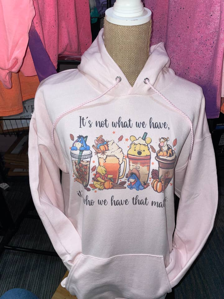 Winnie The Pooh Hooded Sweatshirt for wholesale by Elkinsons Creations