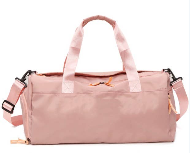 Dilworth Road - Wholesale Weekender Bag - Women's - Vinyl Zip Duffel Bag Personalize with Patches7