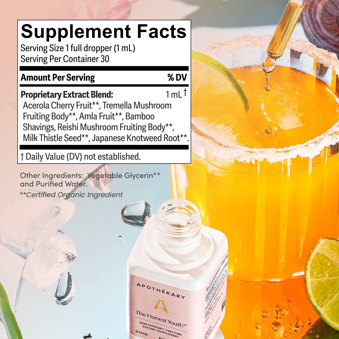 Apothékary - Wholesale Oral Supplement/Vitamin - The Honest Youth™ for skin & anti-aging collagen drops5