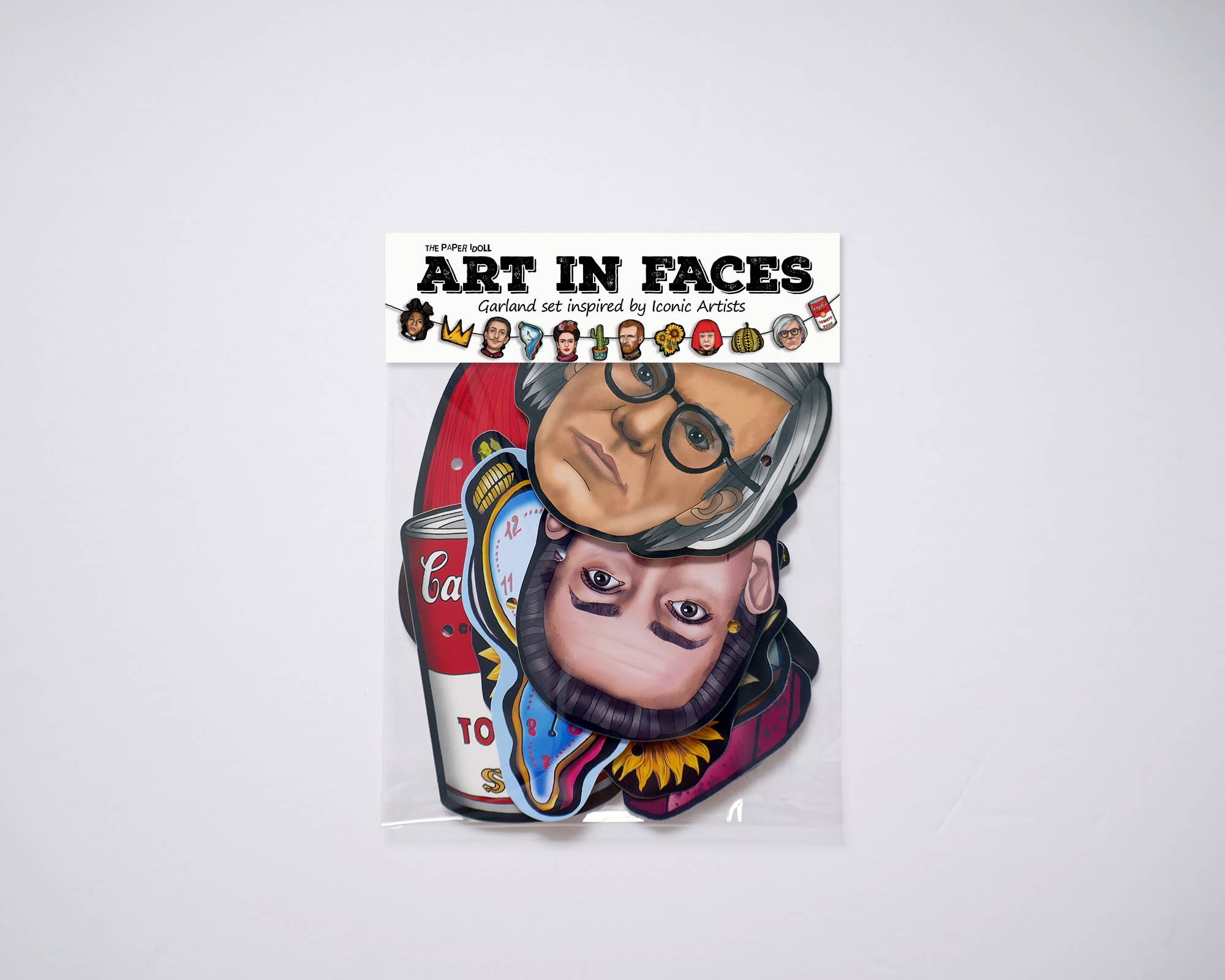 THE PAPER IDOLL – Großhandel Wimpel/Girlande – Girlande und Banner von Iconic Artists, Wimpelkette, Kunstdekoration für Partys1