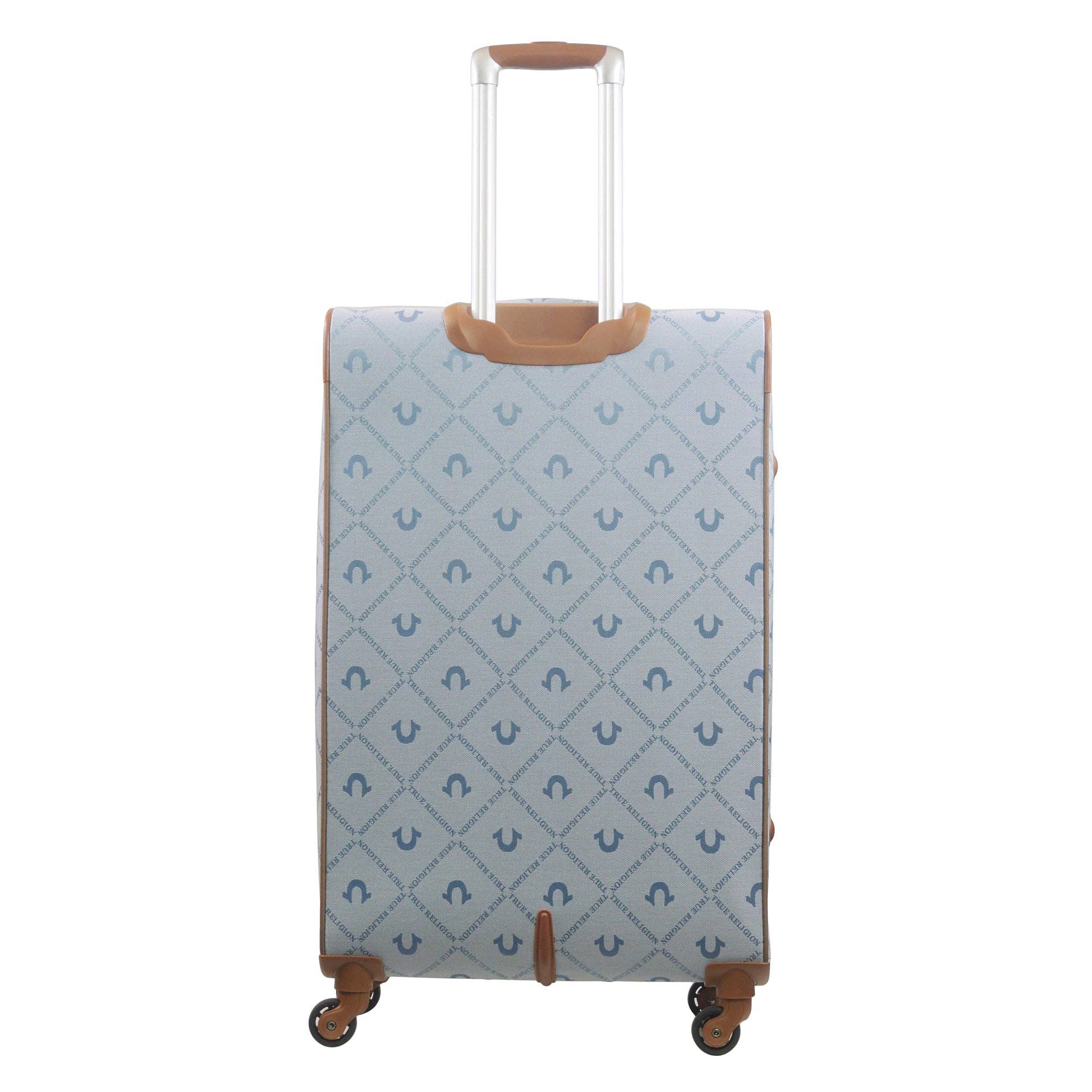 True Religion - Wholesale Luggage - True Religion Soft Sided 31" Expandable, Spinner Luggage, DENIM2