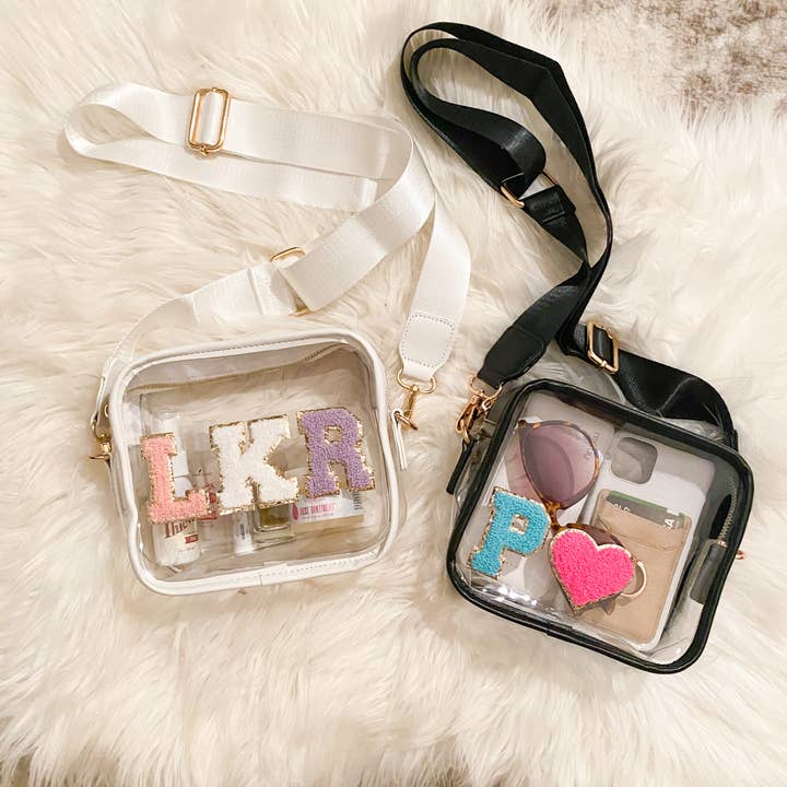 The Loki Shop – wholesale Crossbody bag – Women's – Clear Crossbody Purse Stadium Bag with Adjustable Strap