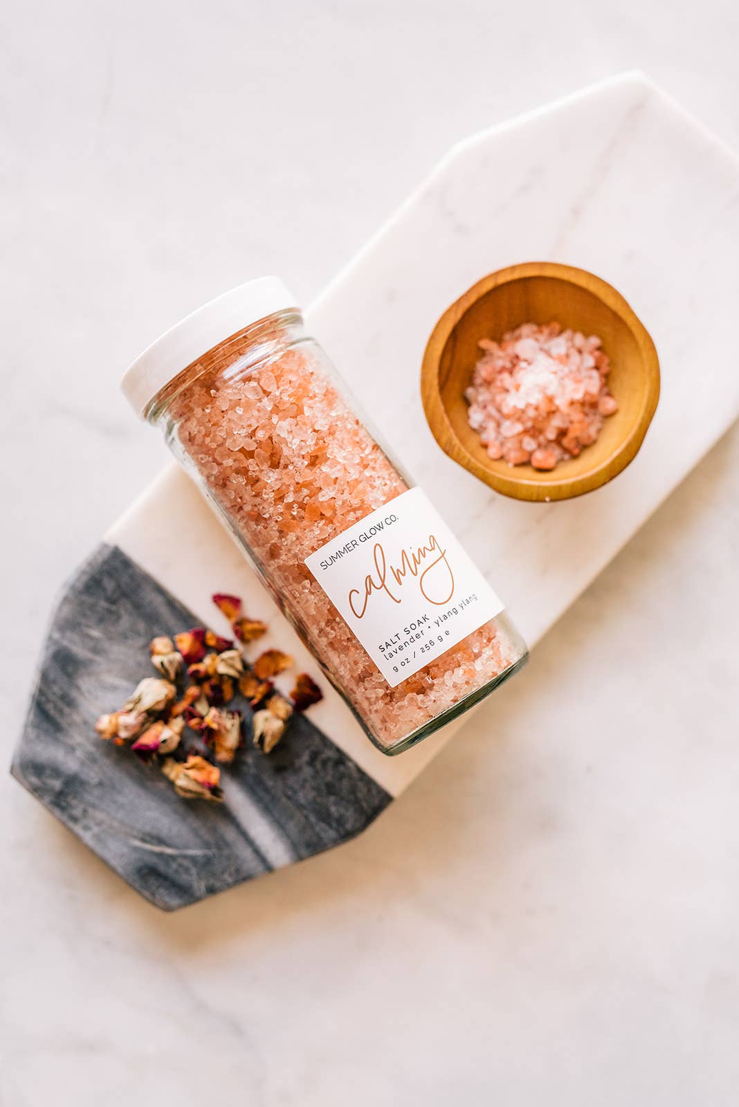 Summer Glow Co. - Wholesale Bath Soak/Milk - Calming Salt Soak2