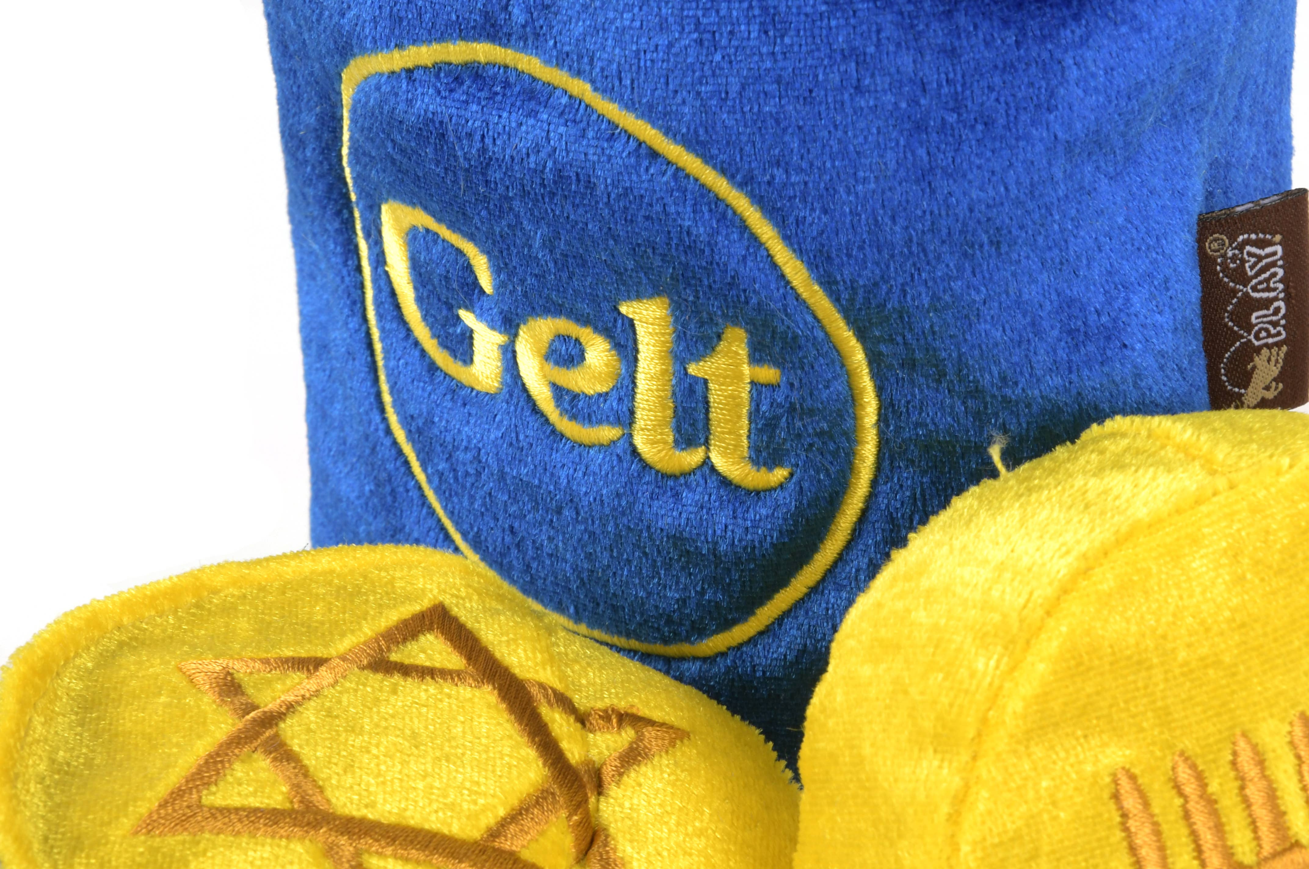 P.L.A.Y. Pet Lifestyle and You - Wholesale Pet Plush Toy - Dog - Paw-nukkah Gelt-y Treats4