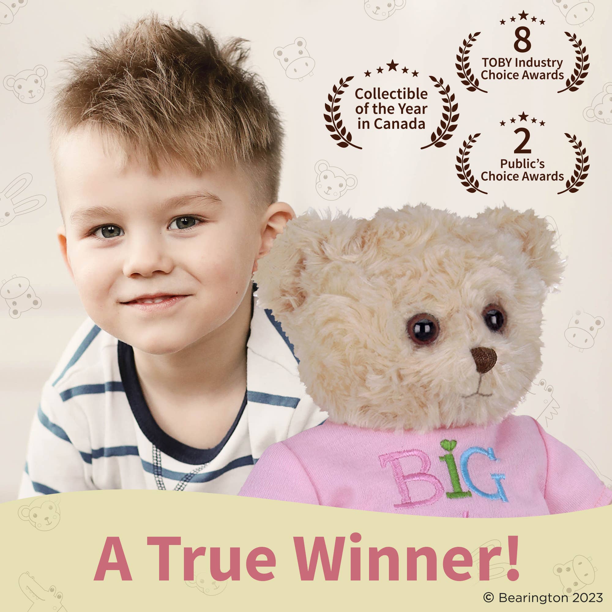 Bearington Collection - Wholesale Stuffed/Plush Toy - Kids & Baby - Ima Big Sister Bear2