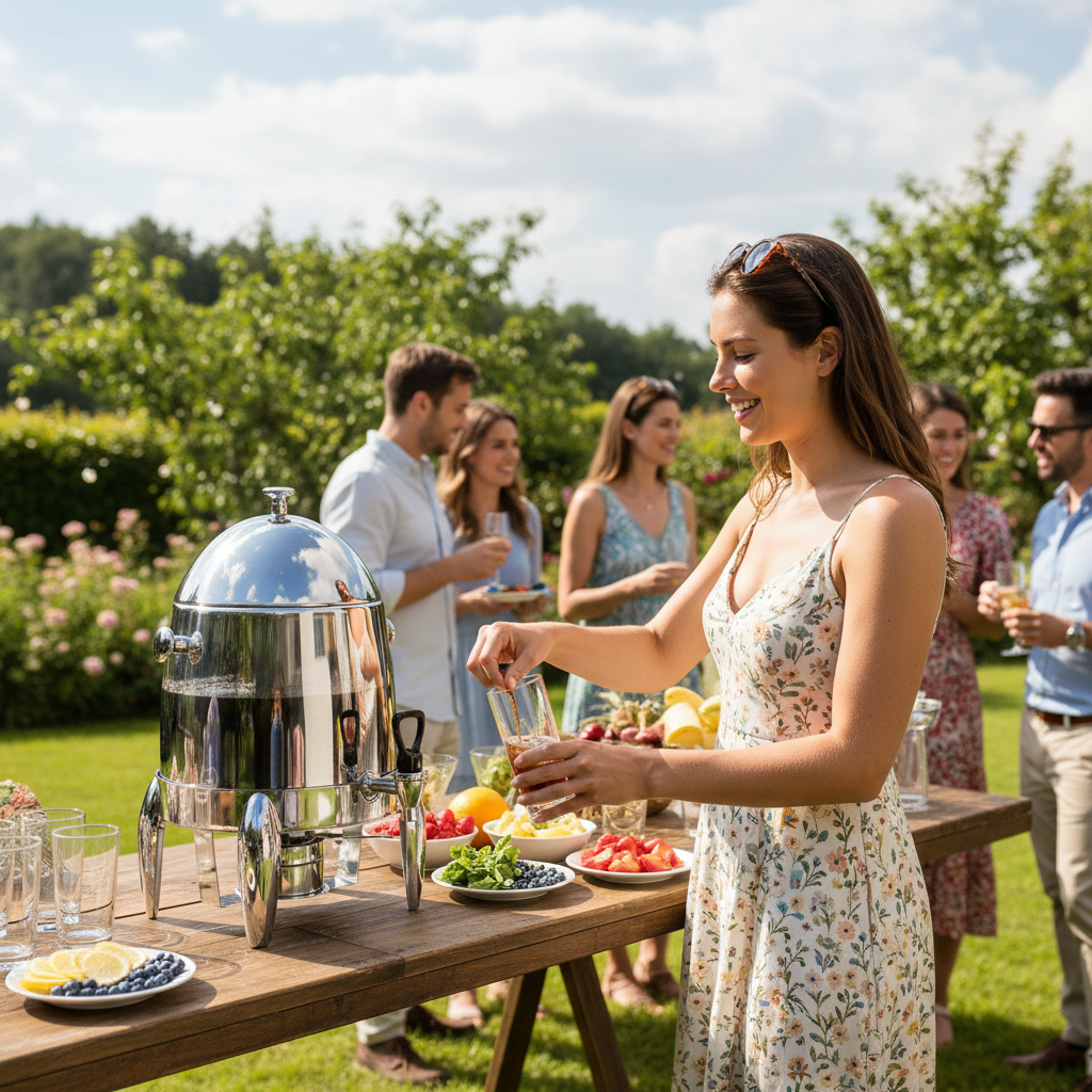 Kadra Kitchenware - Wholesale Koffiemachine - Castro Broadway Volledige Koffie- en Sapdispenser 3 Gallon2