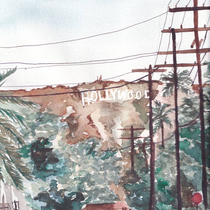 Medjool Studio Art Print Shop - Vente Affiche d'art - Impression artistique de Hollywood Hills - Affiche californienne4