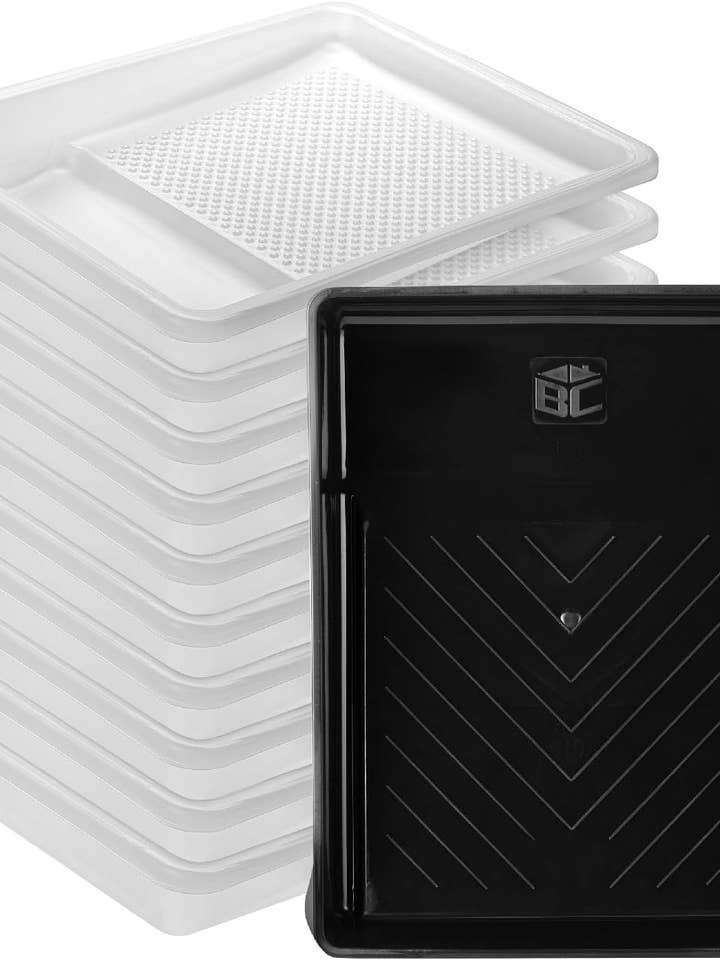 Bates- Paint Tray Set, 9-Inch, 11 pcs, Plastic Paint Tray for wholesale by Bates Choice