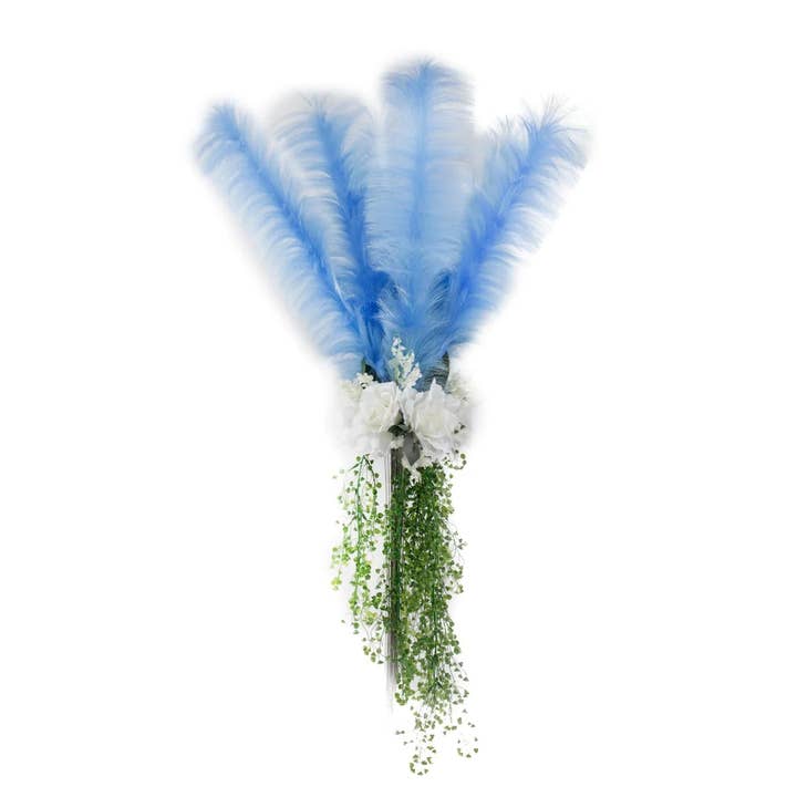 Zucker Feather Products - Wholesale Vase - 1 Piece Bubble Bottom Eiffel Tower Glass Vase Clear4