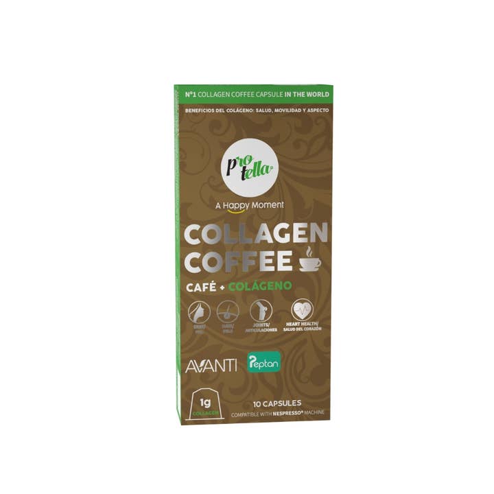 Protella - Wholesale Instant Coffee/Espresso - Collagen Coffee x10 Capsules 40g