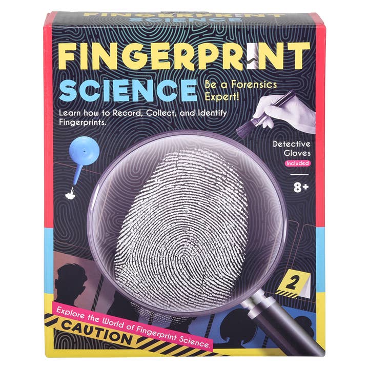 The Toy Network - Wholesale Science & Math Book - (T) EDU-STEM FINGER PRINT SCIENCE KIT3