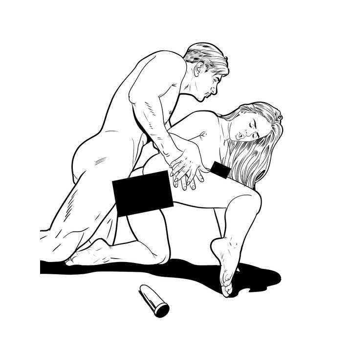 Orange Red Brown Anal Sex Coloring Book, CB-013 for wholesale on Faire
