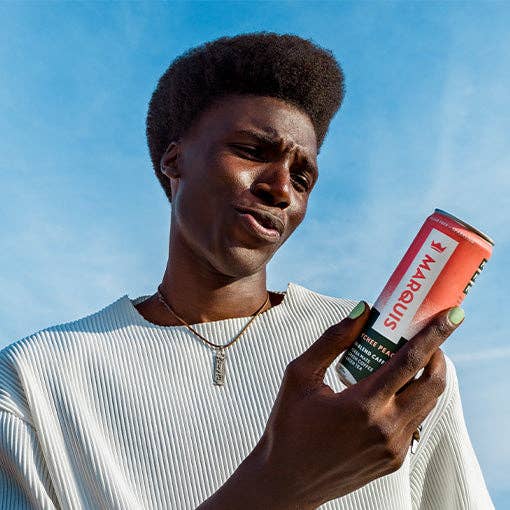 Marquis - Wholesale Sports/Energy Drink - Lychee Peach Sugar-Free Yerba Mate Drink1