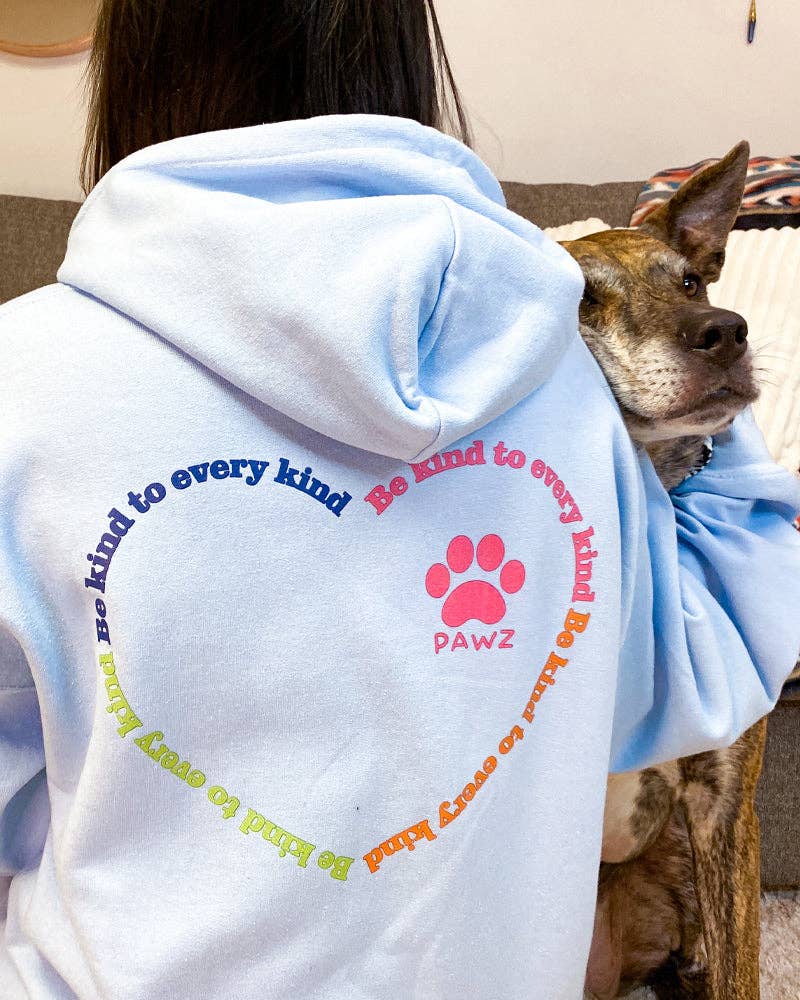 PAWZ - Wholesale Hoodie - Women's - Be Kind to Every Kind Open Heart Hoodie8